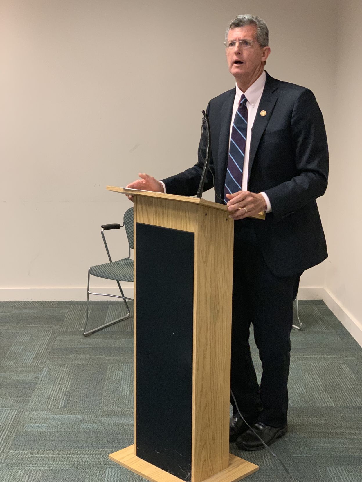 Dr. Daniel Carey, Virginia's secretary of health and human resources